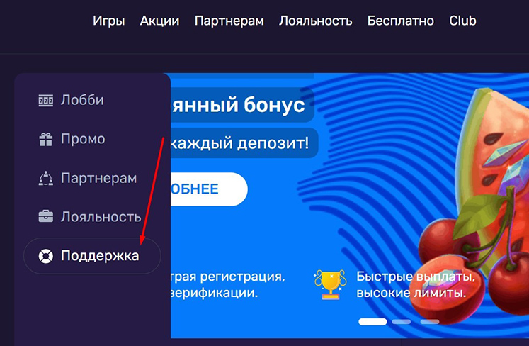 Служба поддержки